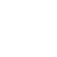 White house icon inside a circular outline on a gray background.